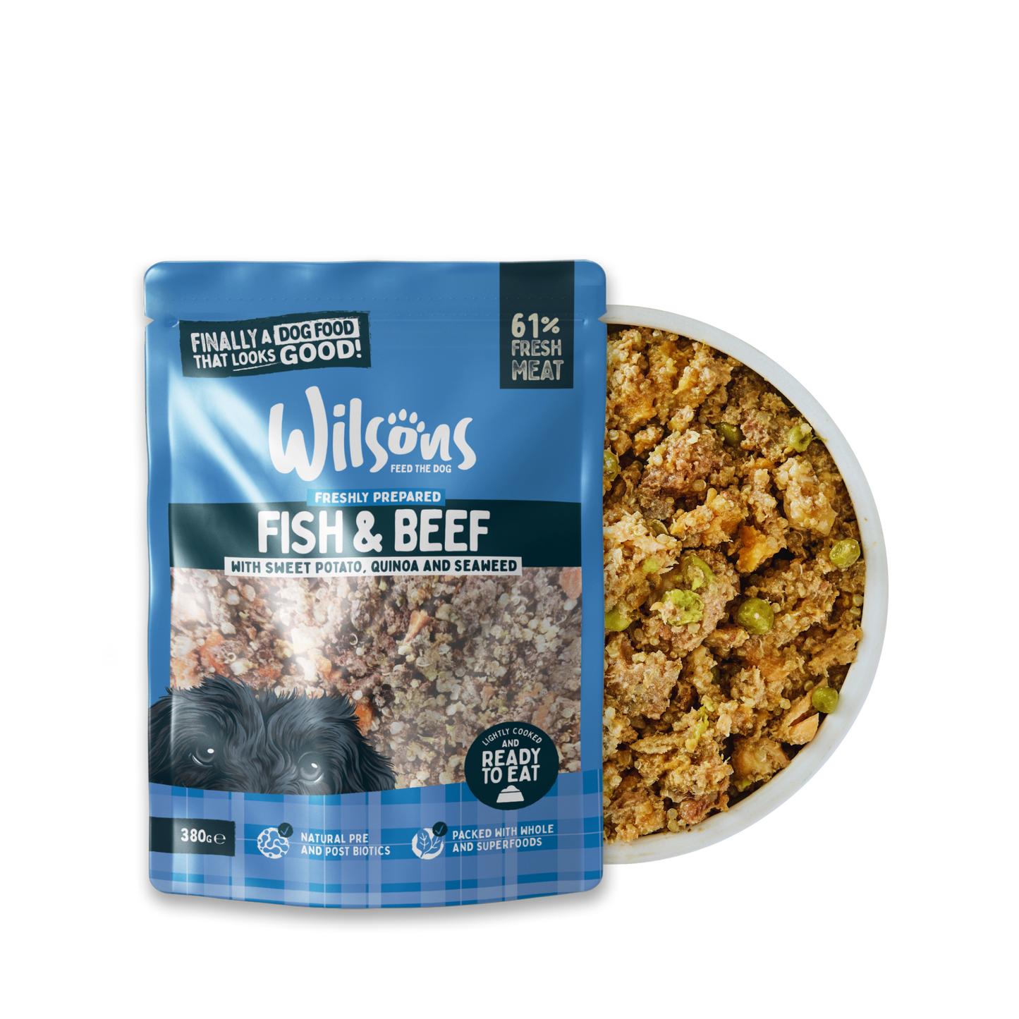 Fish and Beef Fresh Dog Food