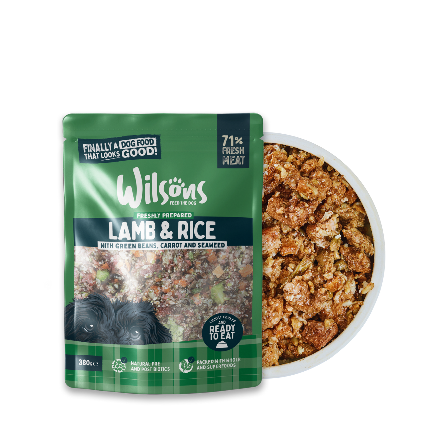 Lamb and Rice Fresh Dog Food