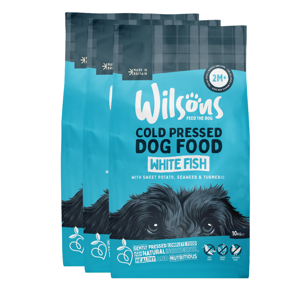 White Fish Premium Cold Pressed Dog Food
