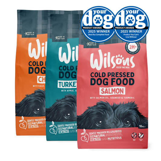 Chicken, Turkey & Duck and Salmon Premium Complete Cold Pressed Dog Food Bundle