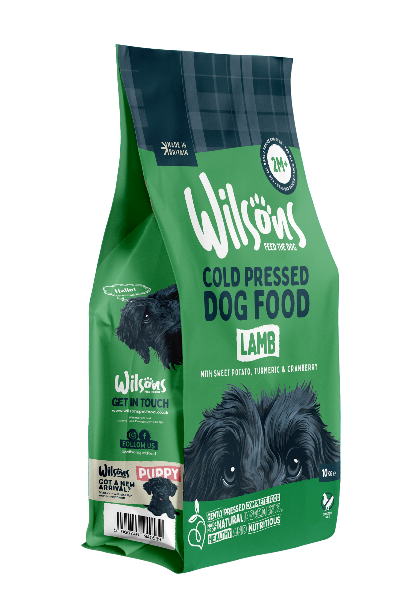Lamb Premium British Cold Pressed Dog Food