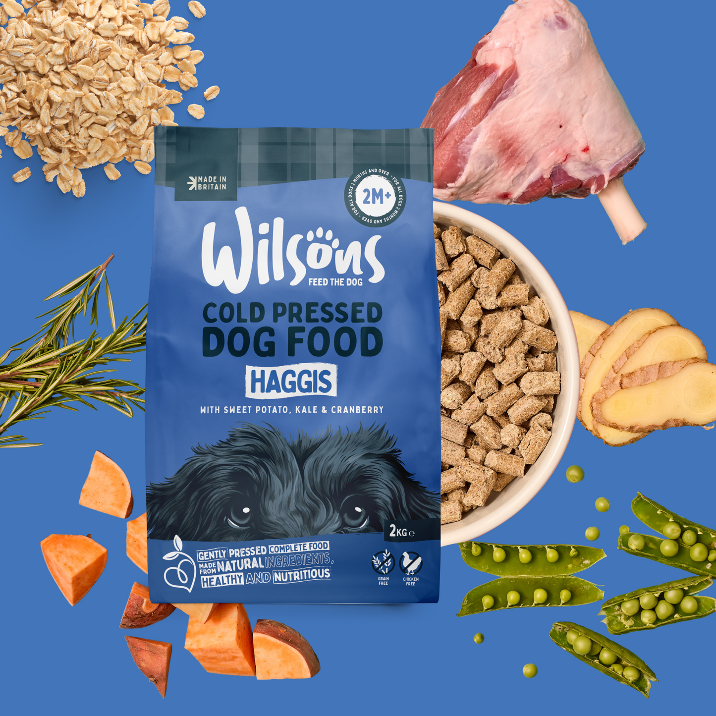 Haggis Premium Cold Pressed Dog Food
