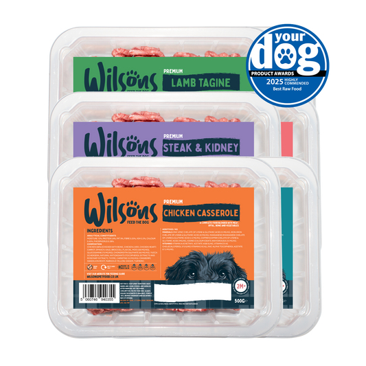 Variety Premium Complete Raw Frozen Dog Food