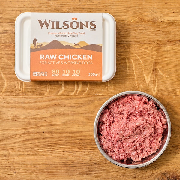 Wilsons Chicken Raw Frozen 801010 Dog Food Tailor To Your Dog