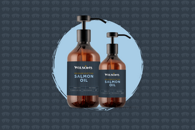 Wilsons Salmon Oil from the Sea Lochs of Scotland