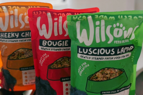 "Is there a fresh dog food that can be kept in the cupboard?"