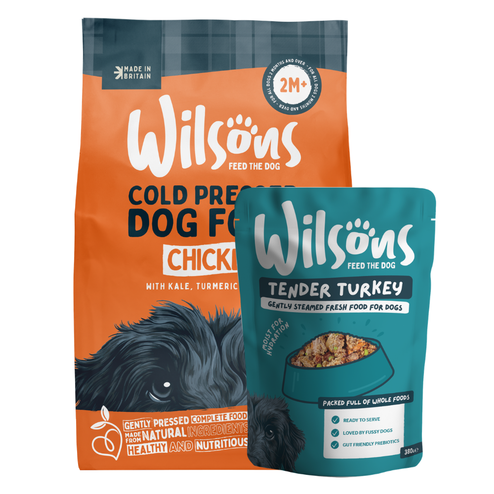 Wilsons Chicken Cold Pressed and Tender Turkey Fresh Dog Food