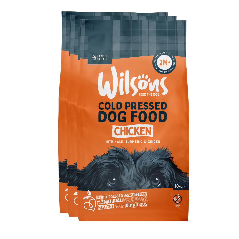 Chicken Premium British Cold Pressed Dog Food