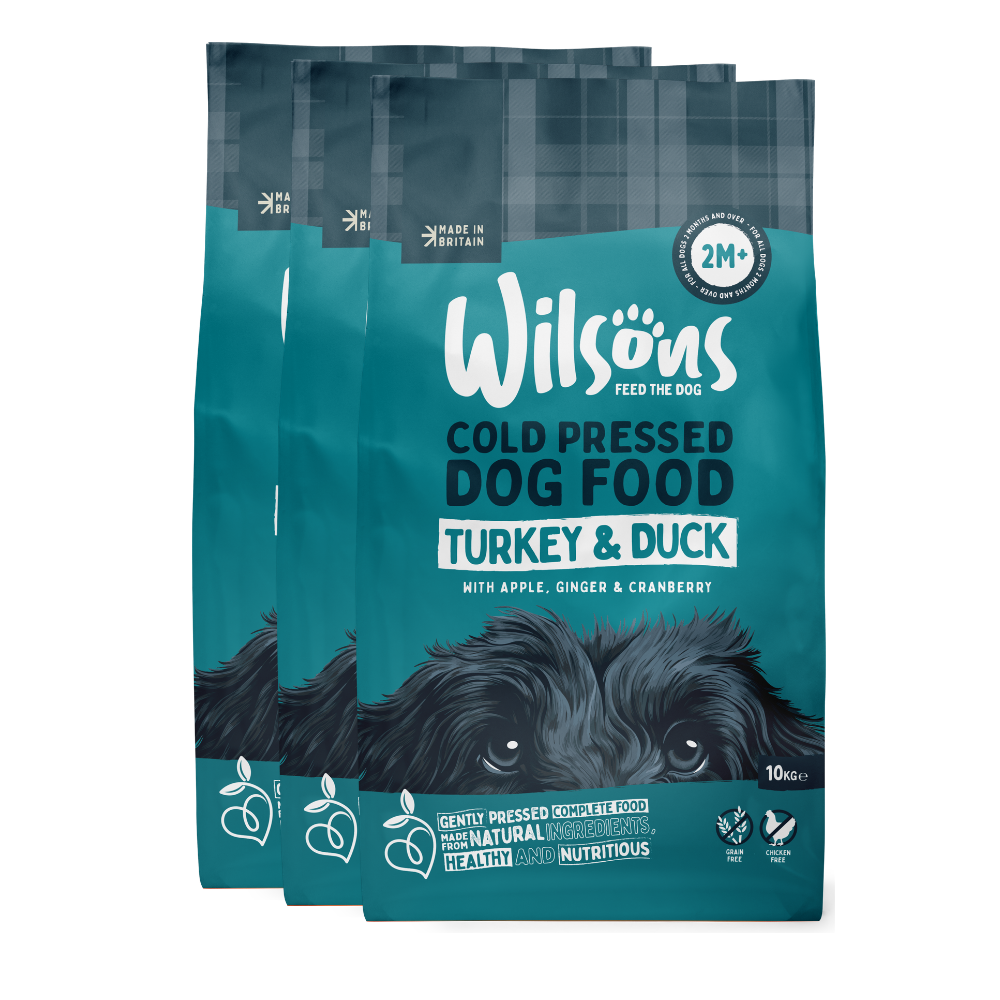 Turkey & Duck Premium British Cold Pressed Dog Food