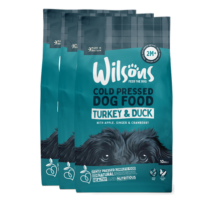 Turkey & Duck Premium British Cold Pressed Dog Food