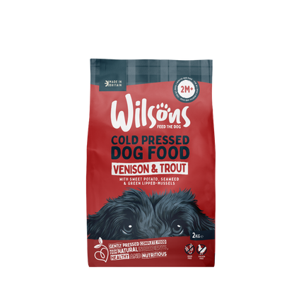 Venison & Trout Premium British Cold Pressed Dog Food