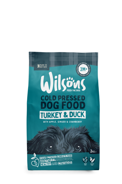 Turkey & Duck Premium British Cold Pressed Dog Food