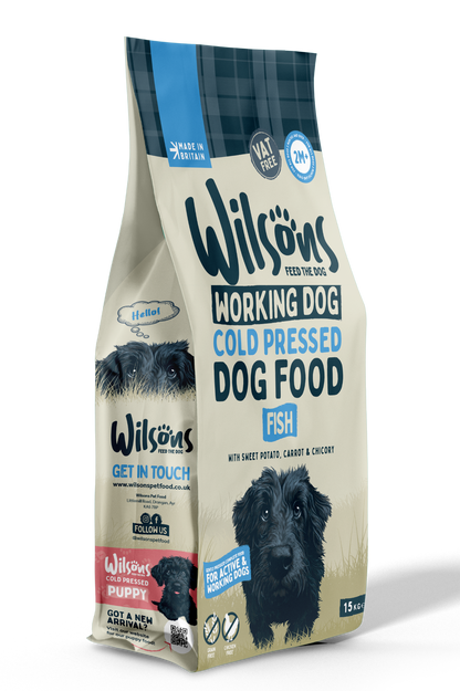Fish Cold Pressed Working Dog Food