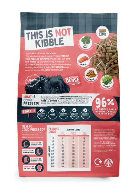 Salmon Premium British Cold Pressed Dog Food