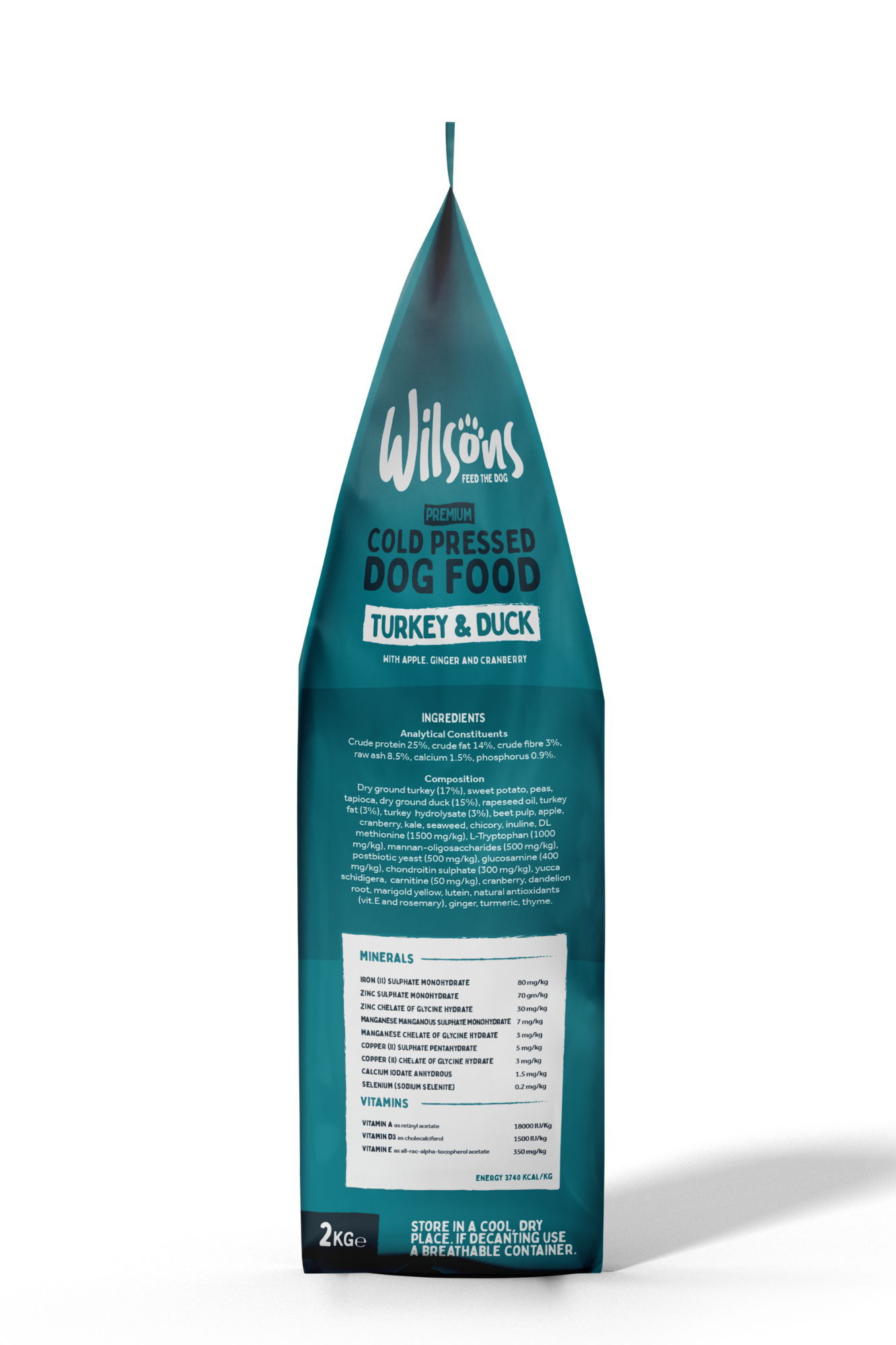 Turkey & Duck Premium British Cold Pressed Dog Food