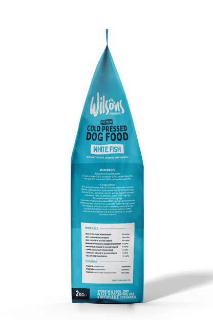 White Fish Premium Cold Pressed Dog Food
