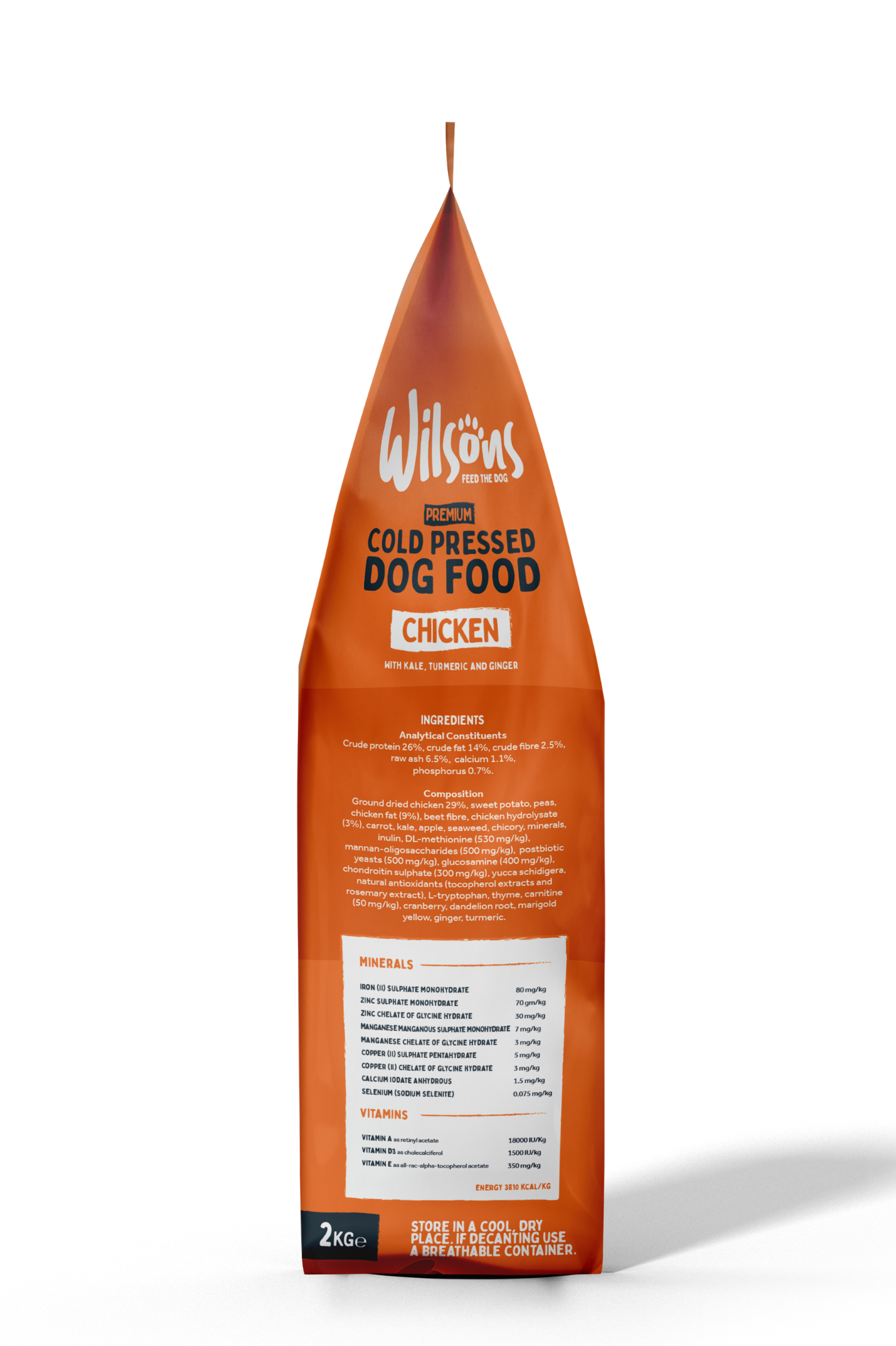 Chicken Premium British Cold Pressed Dog Food