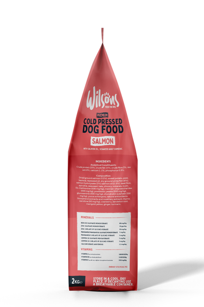 Salmon Premium British Cold Pressed Dog Food