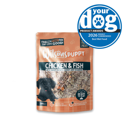Puppy Chicken and Fish Fresh Dog Food