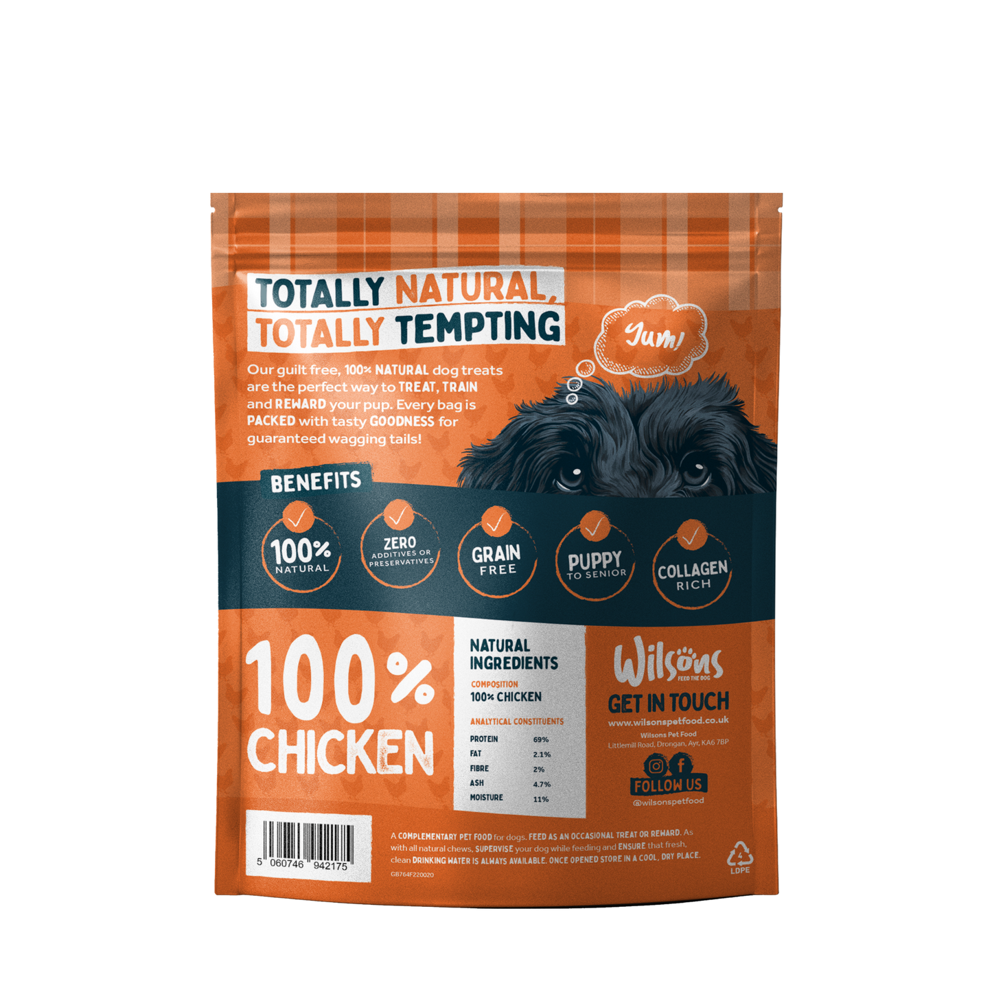 Chicken Feet Natural Dog Treats