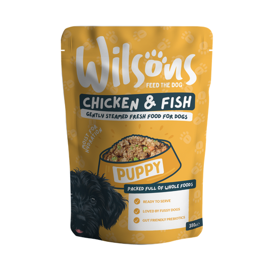 Puppy Chicken and Fish Fresh Dog Food