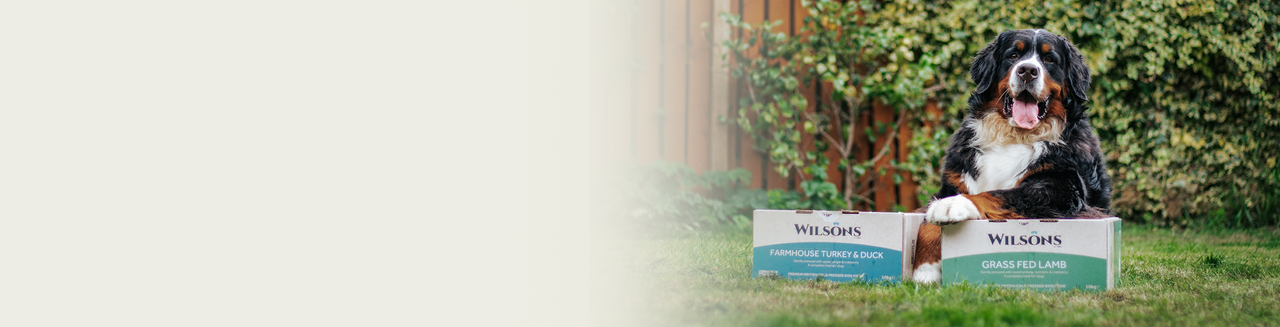 Farmhouse natural dog shop food