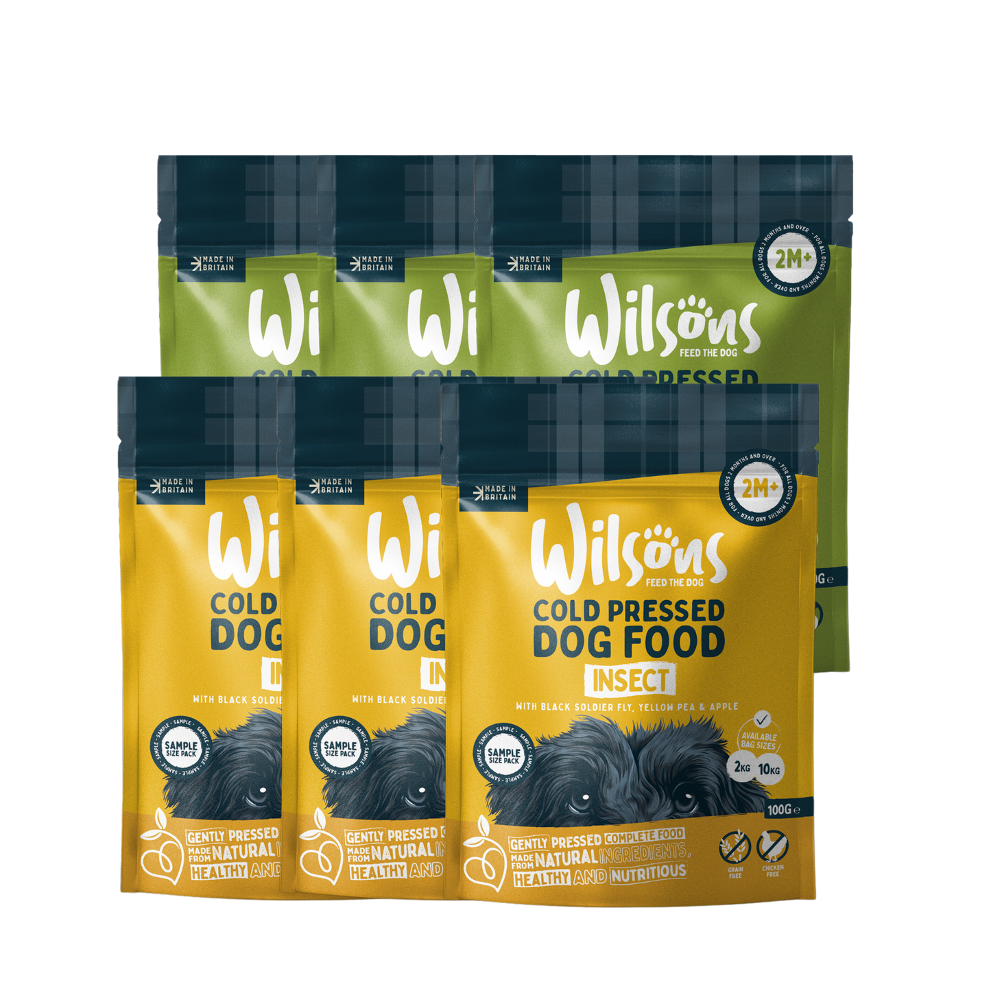 Cold Pressed Dog Food Sample Box