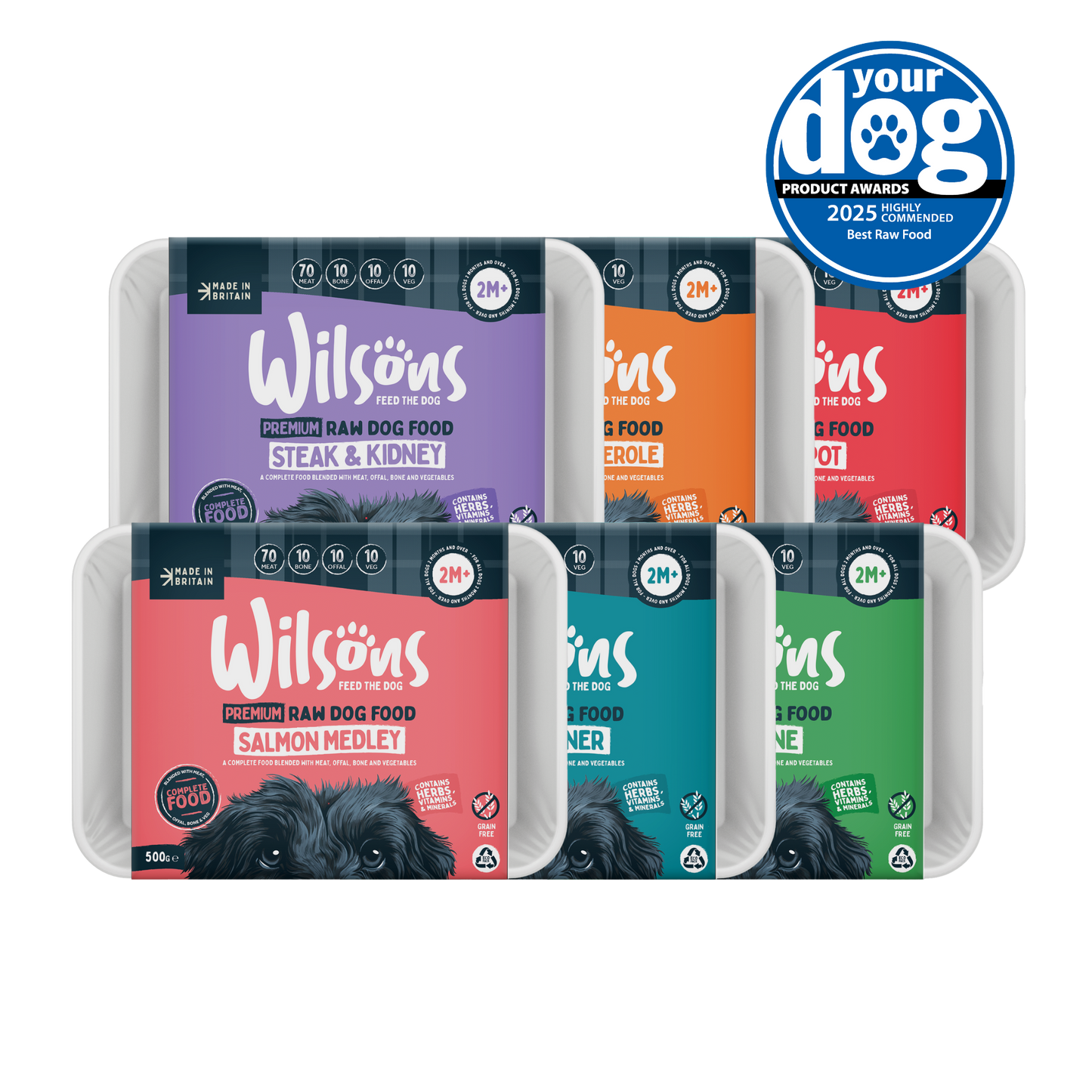 Raw Frozen Dog Food Trial Box