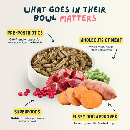 Lamb Cold Pressed Working Dog Food