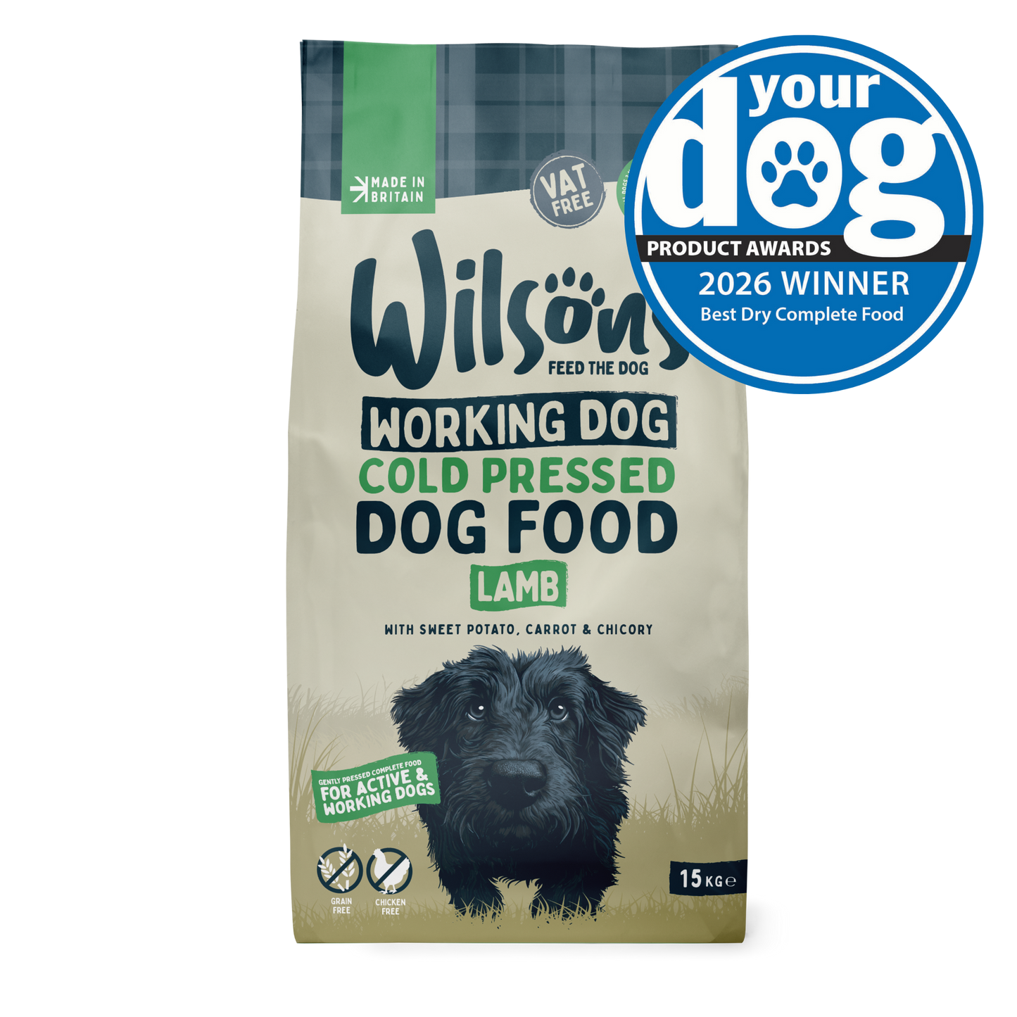 Lamb Cold Pressed Working Dog Food