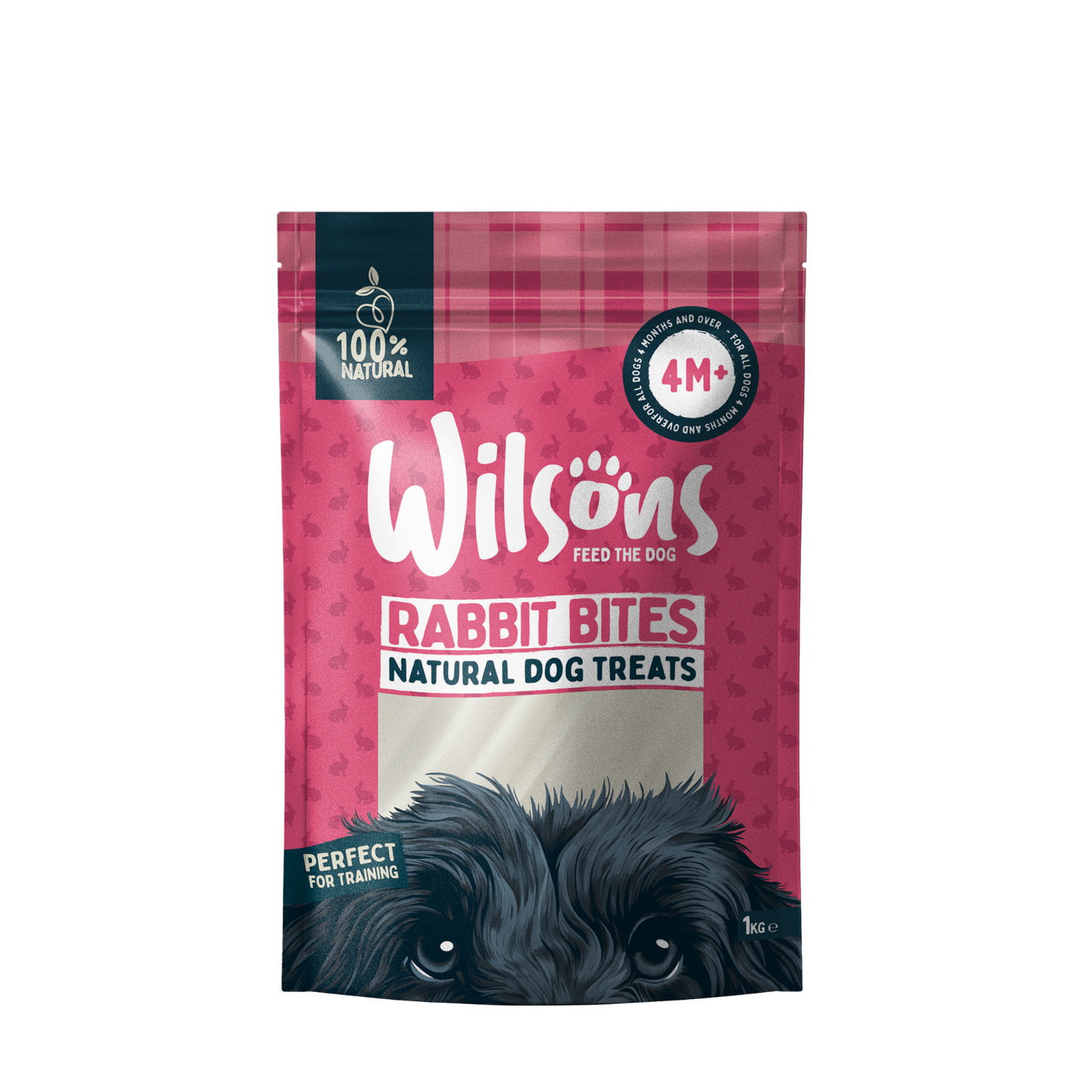 Rabbit Bites Natural Dog Treats