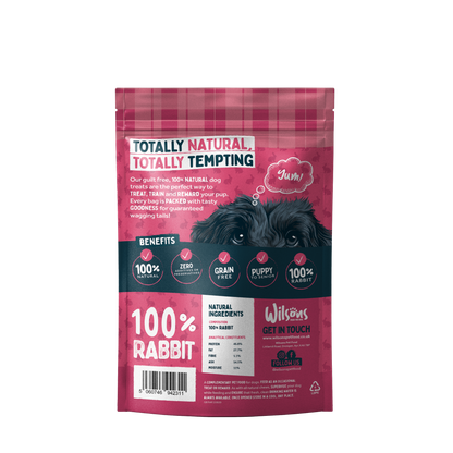Rabbit Bites Natural Dog Treats