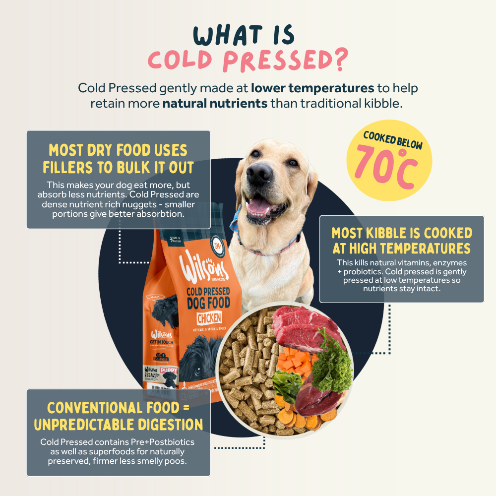 Chicken Premium British Cold Pressed Dog Food