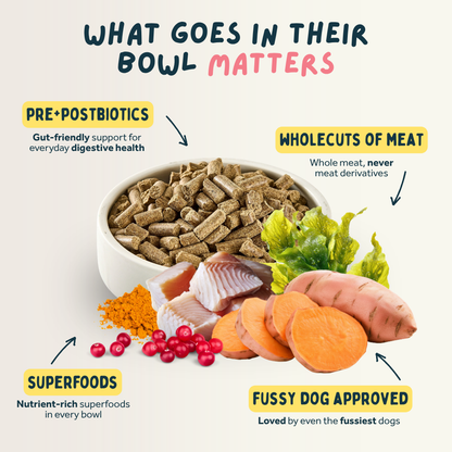 White Fish Premium Cold Pressed Dog Food