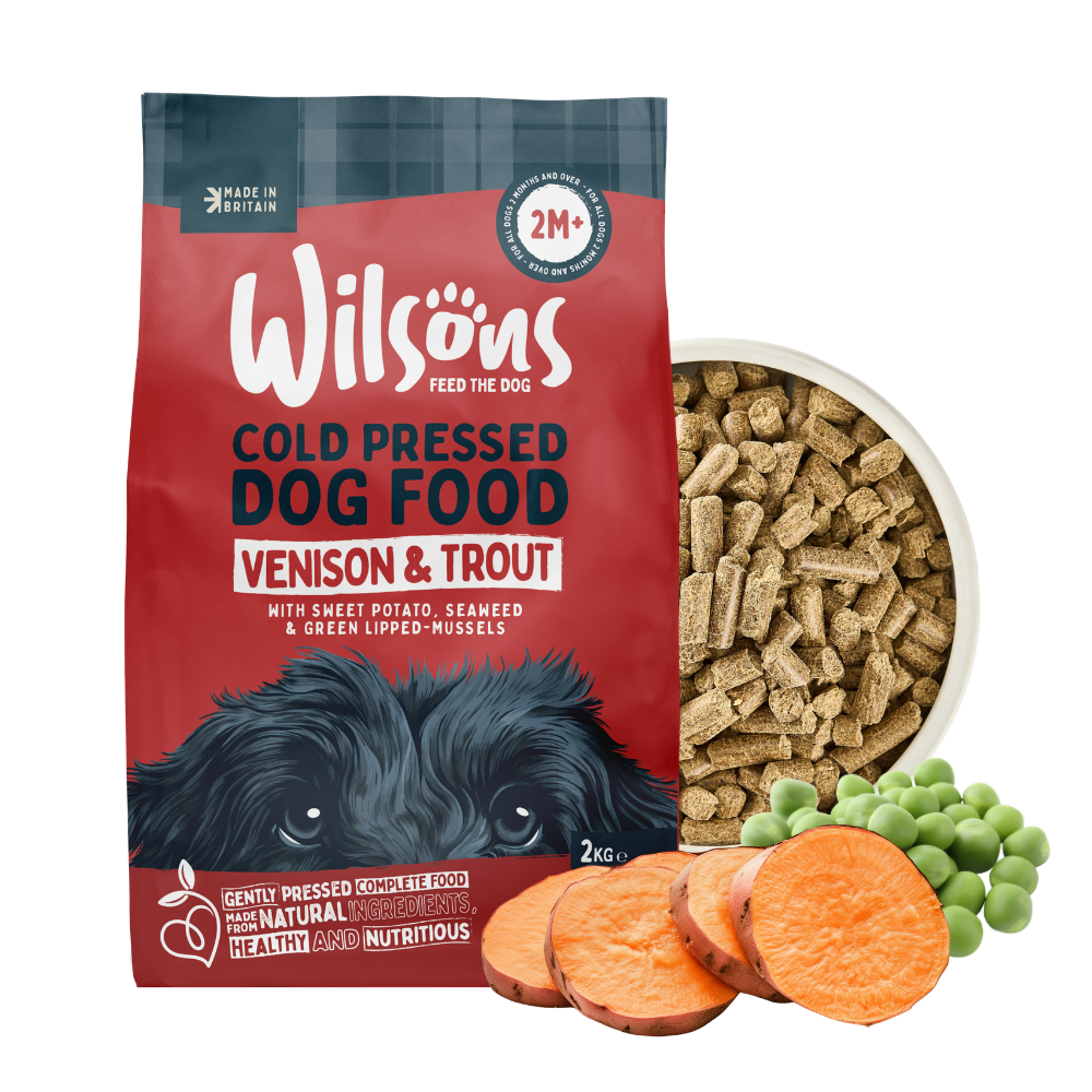 Venison & Trout Premium British Cold Pressed Dog Food
