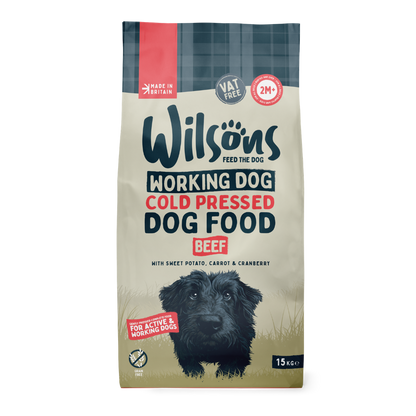 Beef Cold Pressed Working Dog Food