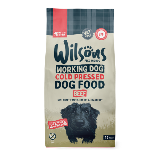 Beef Cold Pressed Working Dog Food