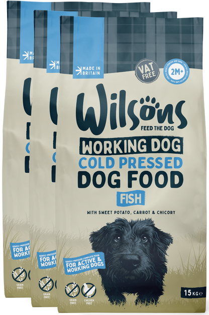 Fish Cold Pressed Working Dog Food