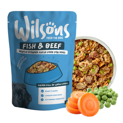 Fish and Beef Fresh Dog Food