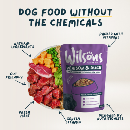 Venison and Duck Fresh Dog Food