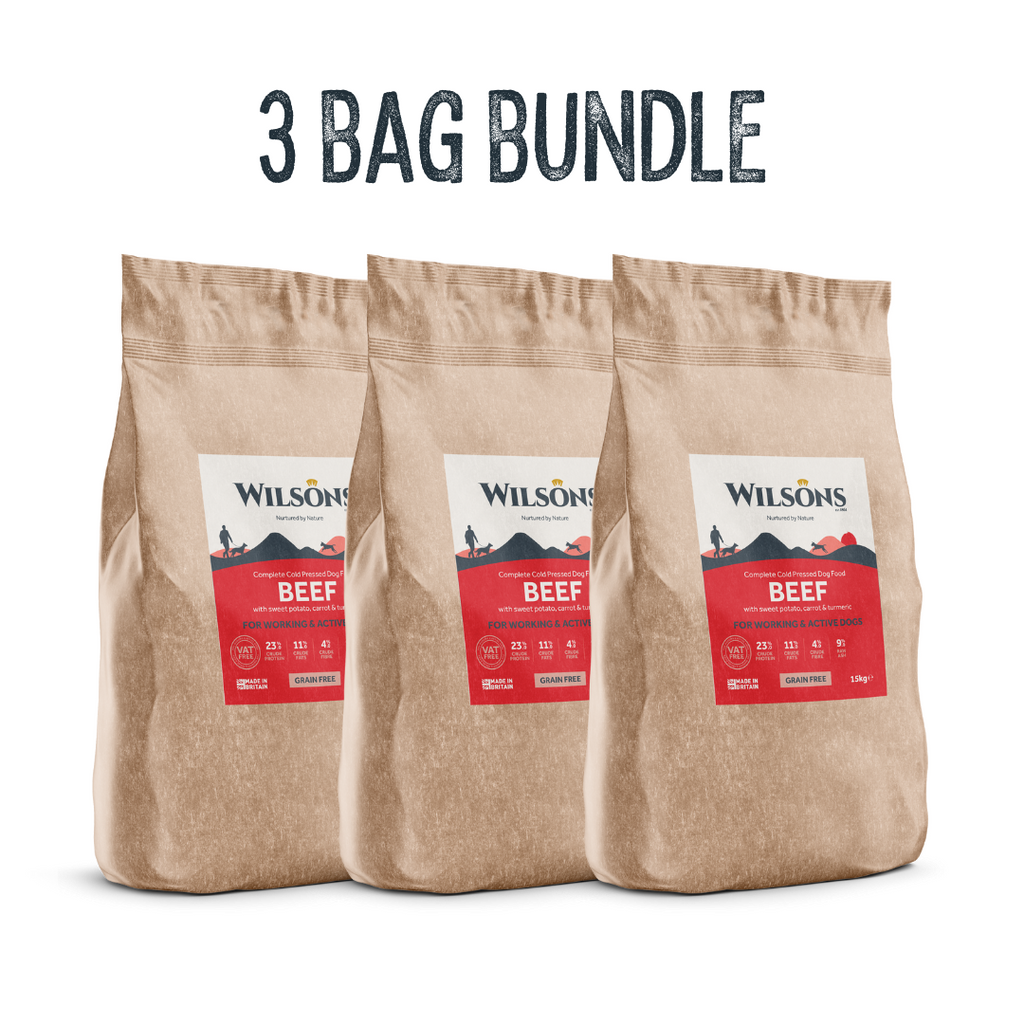 Cold pressed dog sales kibble