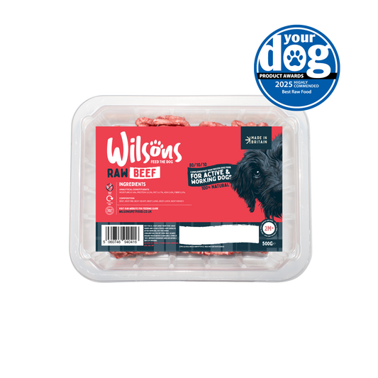 Beef 80/10/10 Raw Frozen Dog Food