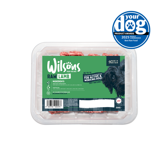 Lamb 80/10/10 Raw Frozen Dog Food
