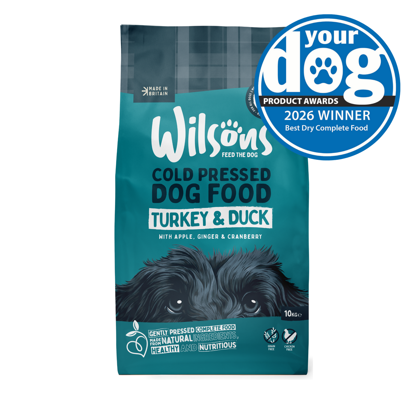 Turkey & Duck Premium British Cold Pressed Dog Food