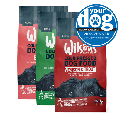 Lamb, Venison & Trout and Salmon Premium Cold Pressed Dog Food Bundle