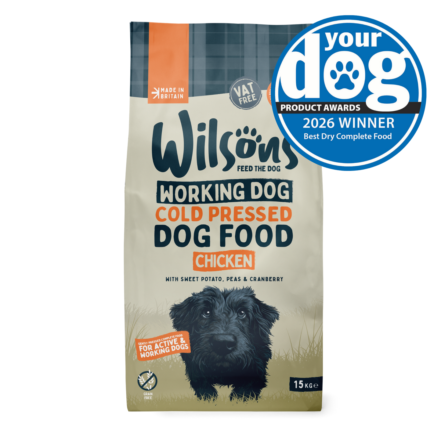 Chicken Cold Pressed Working Dog Food