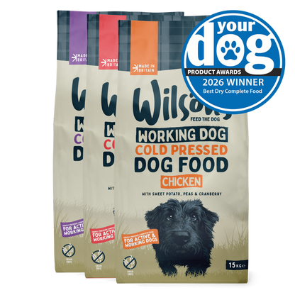 Variety Cold Pressed Working Dog Food Bundle