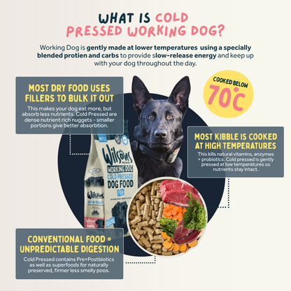Fish Cold Pressed Working Dog Food