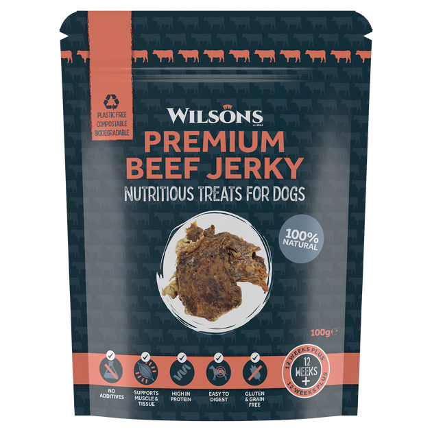 Buy Beef Dog Food Raw Frozen, Cold Pressed & Treats Wilsons Pet Food