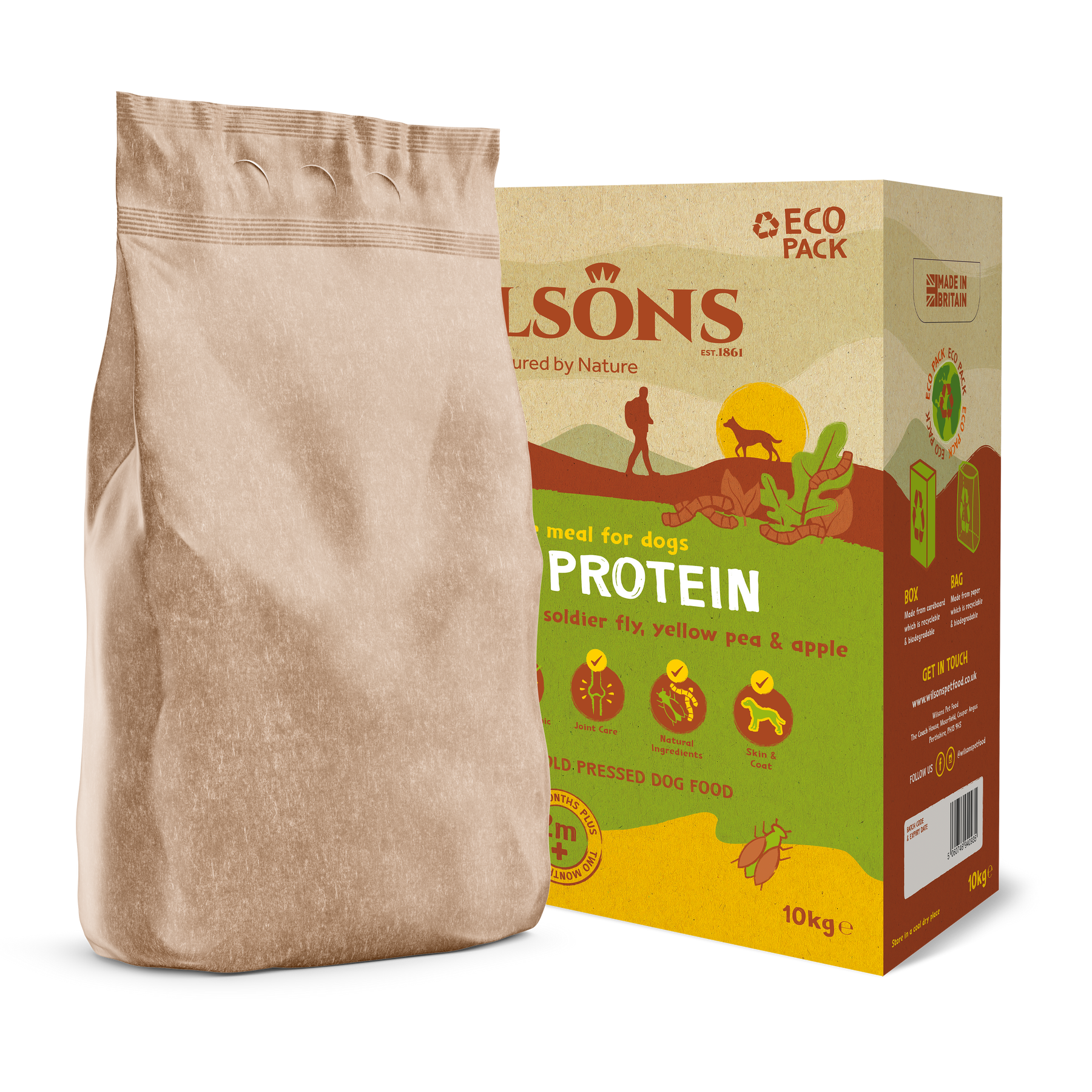 Cold protein top for dogs